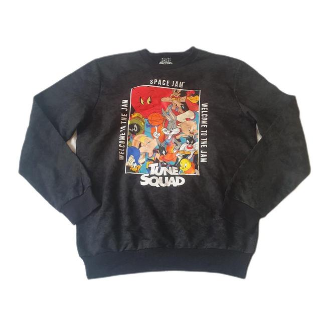 Looney Tunes Men's Jumper - Black - S on Productcaster.