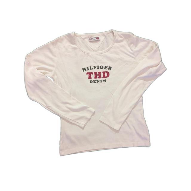 Tommy Hilfiger Women's T-shirt - White - 10 on Productcaster.