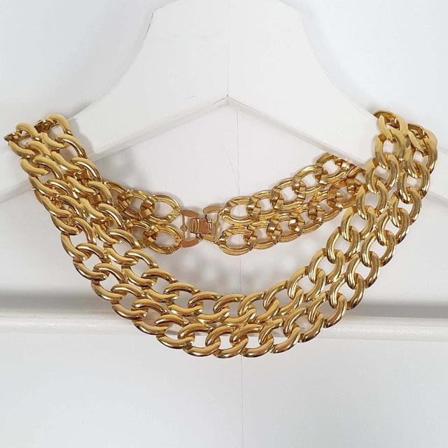 Vintage Women's Necklace - Gold on Productcaster.