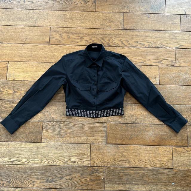 Azzedine Alaïa Women's Shirt - Black - S on Productcaster.