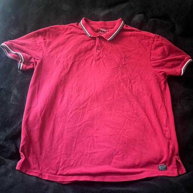 Firetrap Men's Polo shirt - Red - XL on Productcaster.