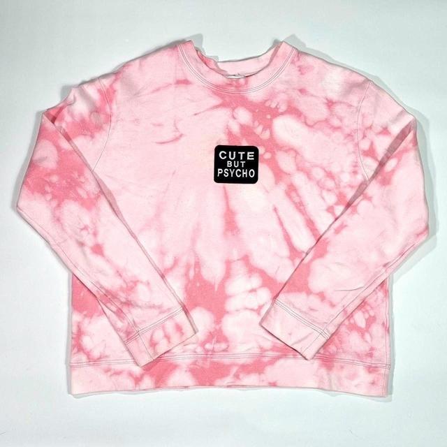 Vintage Women's Sweatshirt - Pink - M on Productcaster.