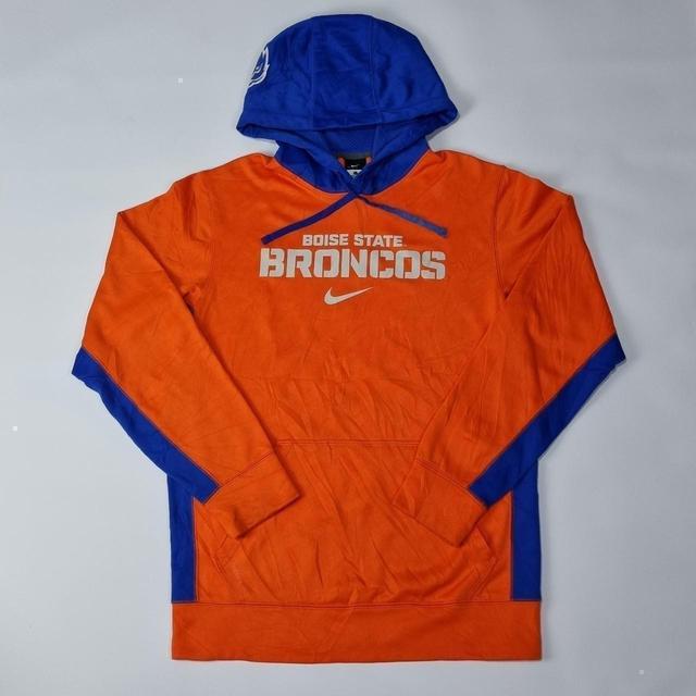 Nike Men's Hoodie - Orange - S on Productcaster.