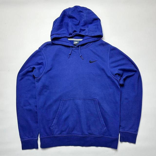 Nike Men's Hoodie - Blue - M on Productcaster.