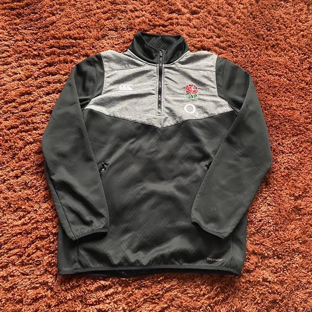 Canterbury Men's Sweatshirt - Black/Grey - L on Productcaster.