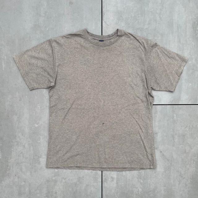 Gap Men's T-shirt - Grey/Cream - M on Productcaster.