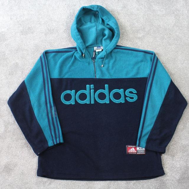 Adidas Men's Sweatshirt - Navy - XL on Productcaster.