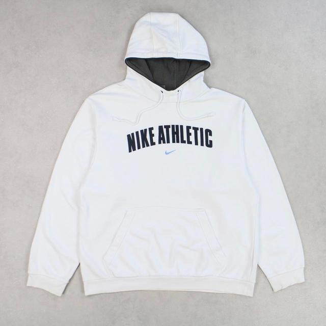 Nike Men's Hoodie - Blue - M on Productcaster.