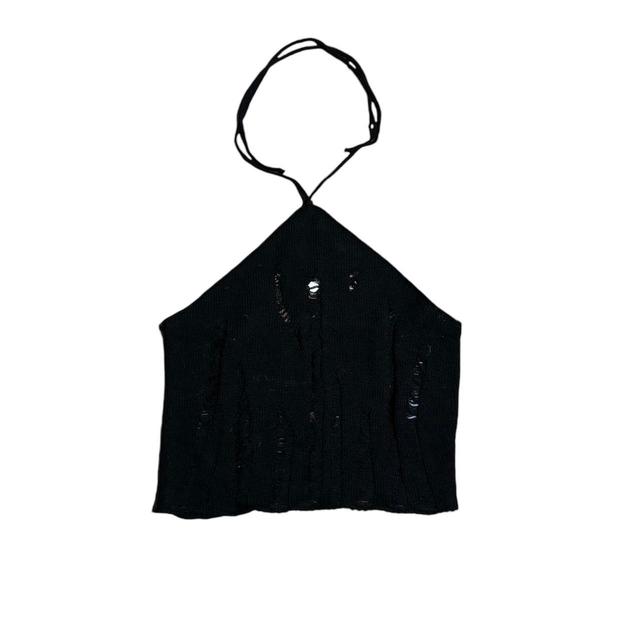 Urban Outfitters Women's Crop top - Black - M on Productcaster.