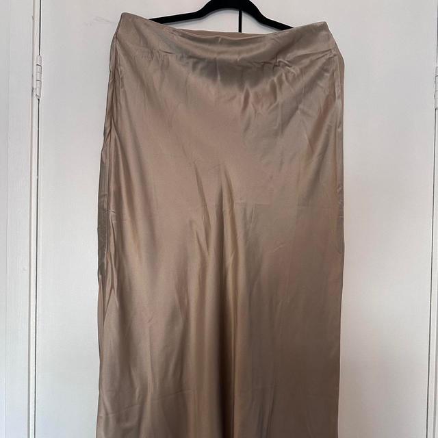 Frame Women's Skirt - Tan/Gold - UK 14 on Productcaster.