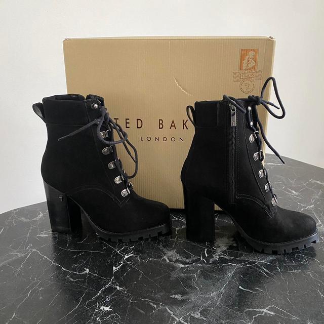 Ted Baker Women's Lace up Boots - Black - UK 3 on Productcaster.