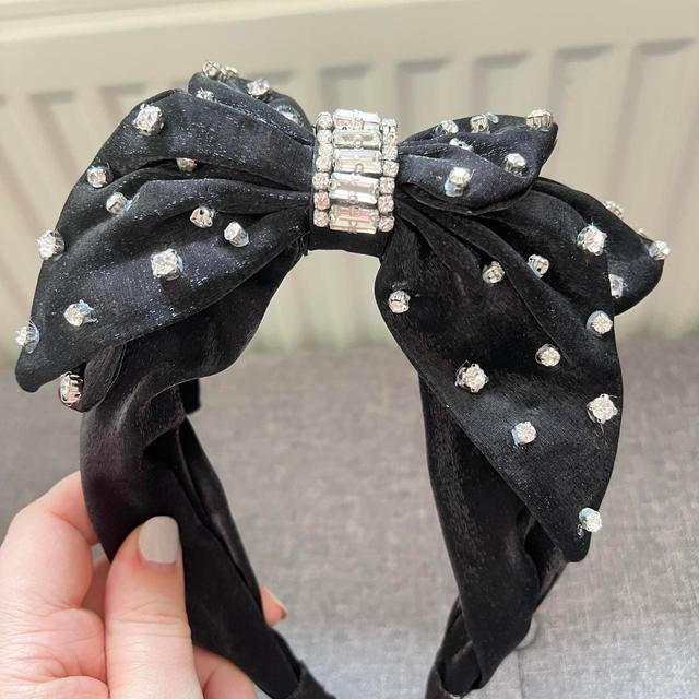 H&M Women's Hair accessory - Black/Silver on Productcaster.