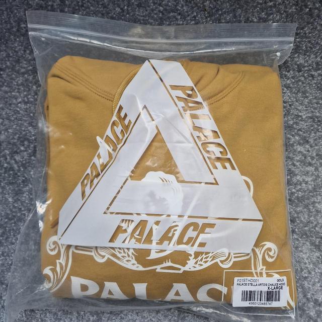 Palace Men's Hoodie - Gold - XL on Productcaster.