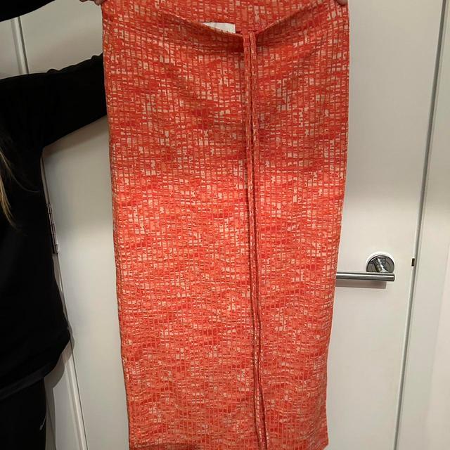 Topshop Women's Holiday Skirt - Orange - UK 10 on Productcaster.