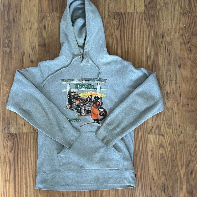 Supreme Men's Hoodie - Grey - M on Productcaster.