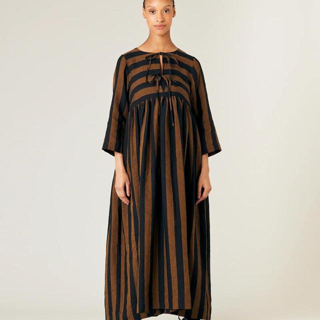 Beyond Nine Women's Maxi Dress - Black/Tan - M on Productcaster.