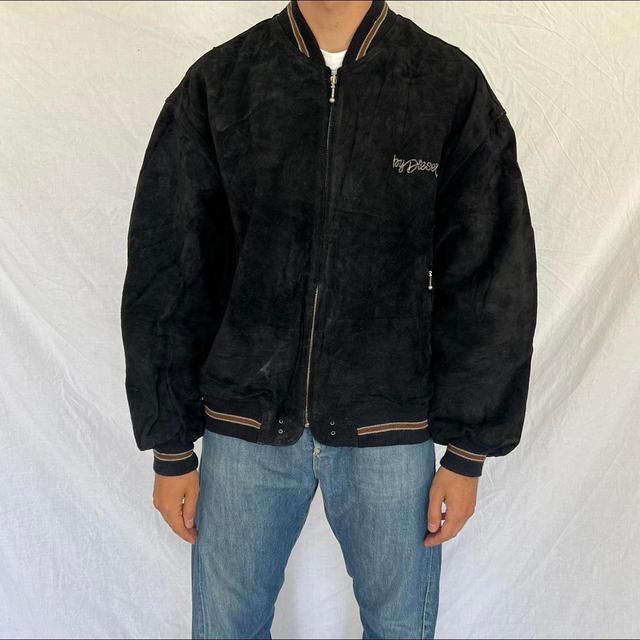 Diesel Men's Bomber Jacket - Black - XL on Productcaster.