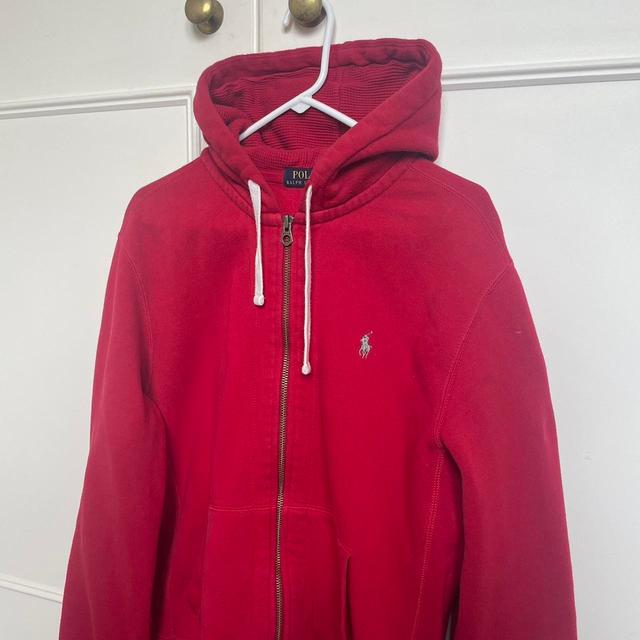 Polo Ralph Lauren Men's Hoodie - Red - L on Productcaster.