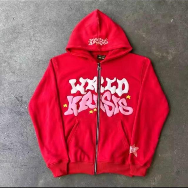 Men's Hoodie - Red - S on Productcaster.