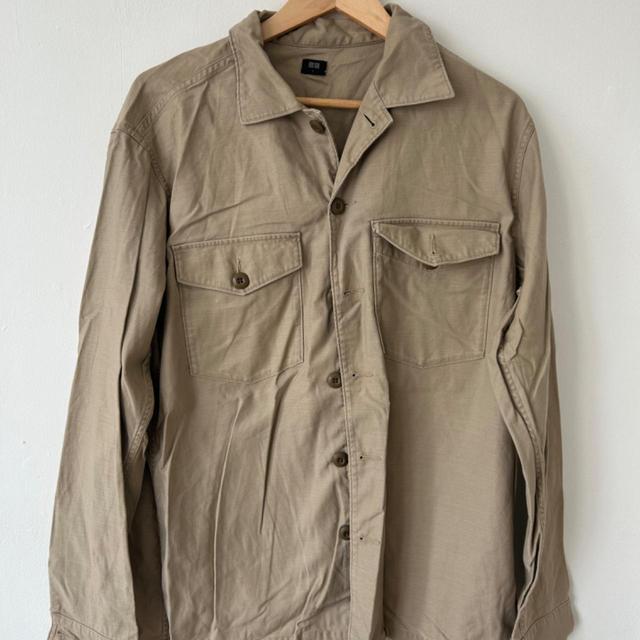 UNIQLO Men's Shirt - Tan - L on Productcaster.