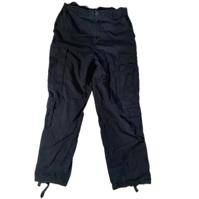 Stüssy Men's Cargo Trousers - Black - M on Productcaster.