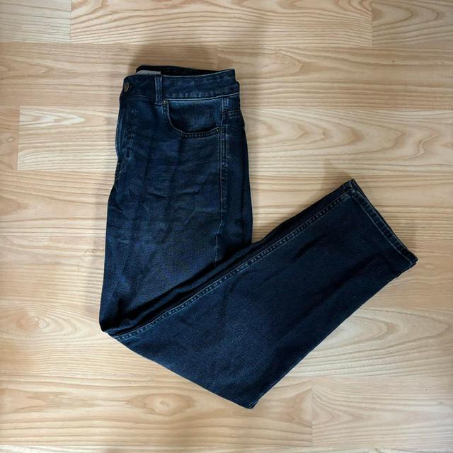 Deadstock Men's Slim Stone-washed Jeans - Navy - 34" on Productcaster.