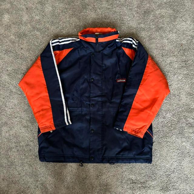 Adidas Men's Lightweight Jacket - Navy/Multi - L on Productcaster.