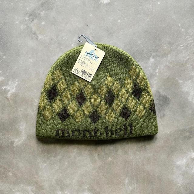 Montbell Men's Beanies - Green/Multi on Productcaster.