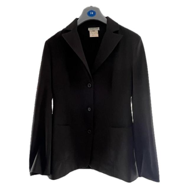 Patrizia Pepe Women's Jacket - Black - UK 12 on Productcaster.