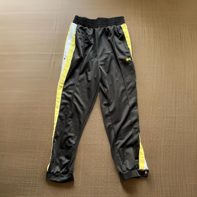 Stüssy Women's Trousers - Black/Yellow - UK 12 on Productcaster.