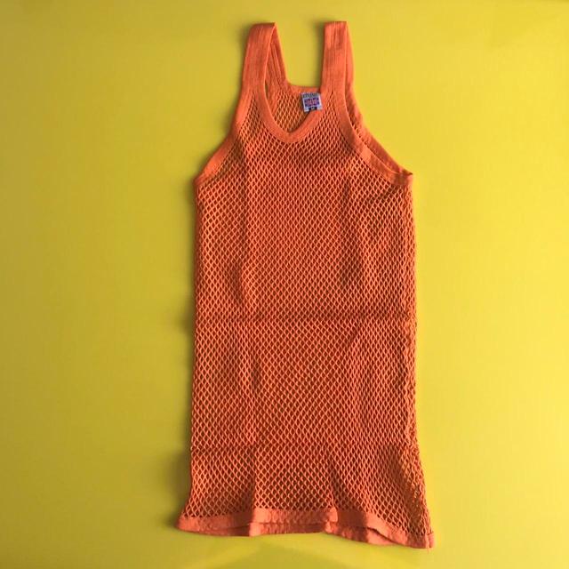 Vintage Women's Vest - Orange - M on Productcaster.