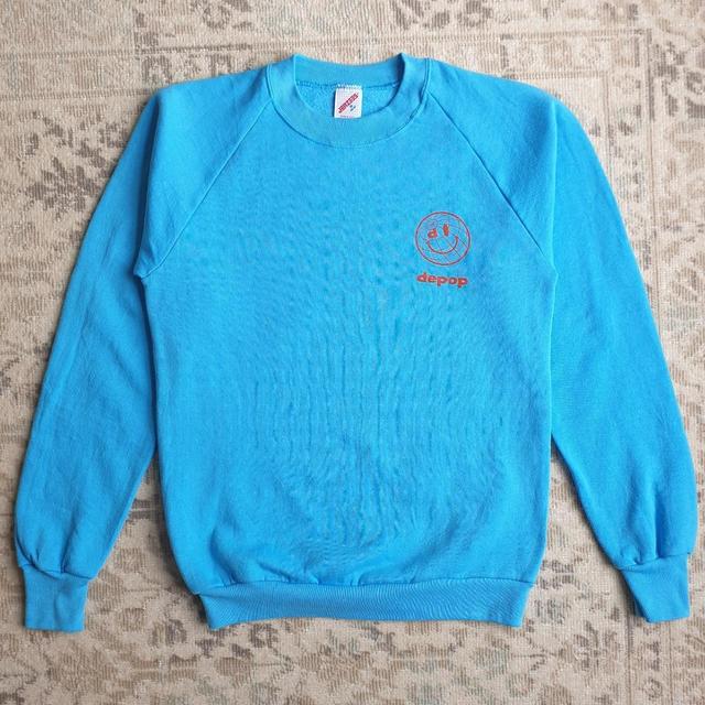 Reworked Women's Sweatshirt - Blue - M on Productcaster.