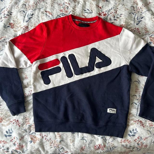 Fila Men's Sweatshirt - Multi - L on Productcaster.