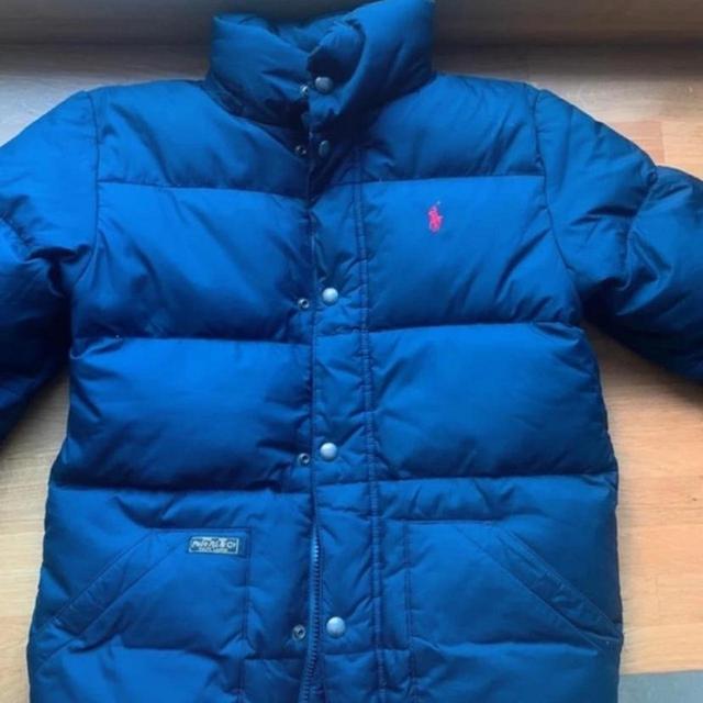 Ralph Lauren Women's Puffer Jacket - Navy/Blue - UK 6 on Productcaster.