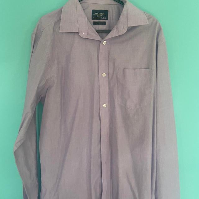 F&F Men's Shirt - Purple/Grey - M on Productcaster.