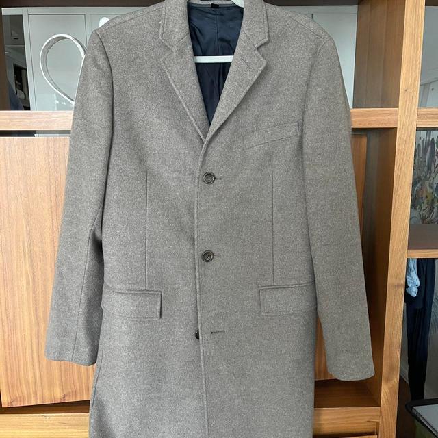 J.Crew Men's Party Coat - Grey - M on Productcaster.