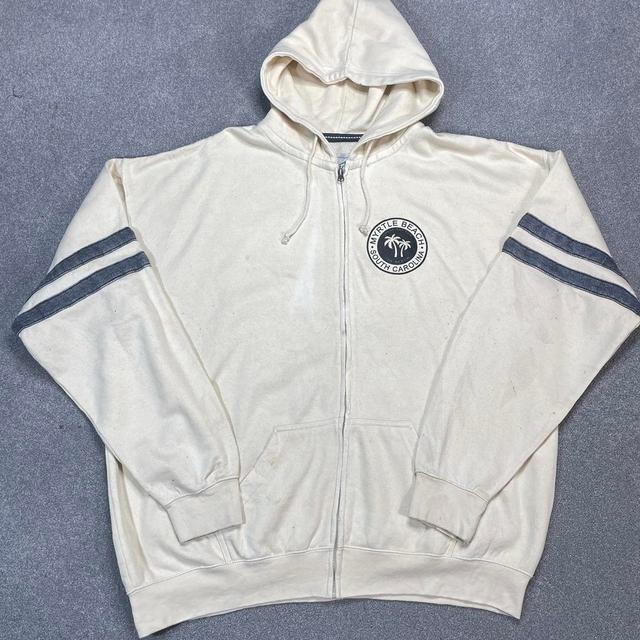 Vintage Men's Hoodie - Multi - XXL on Productcaster.