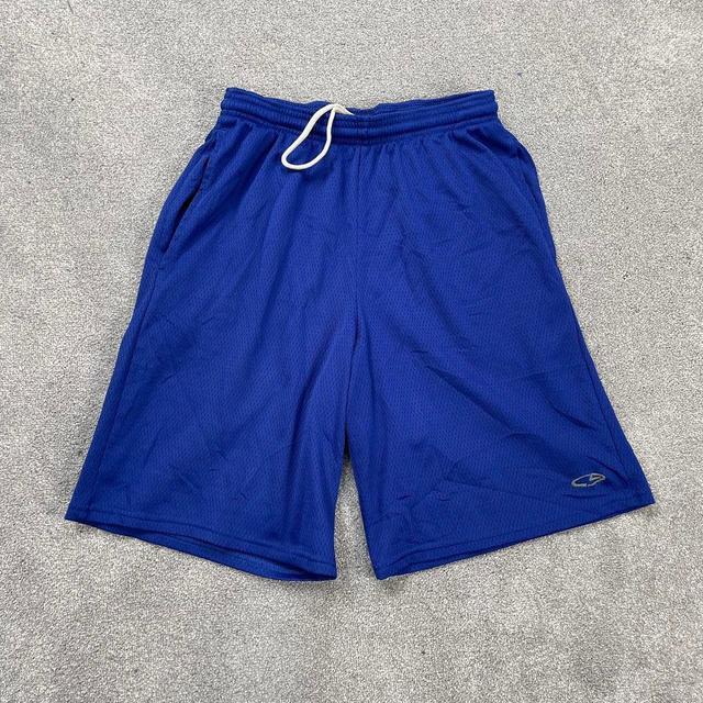 Champion Men's Shorts - Blue - S on Productcaster.