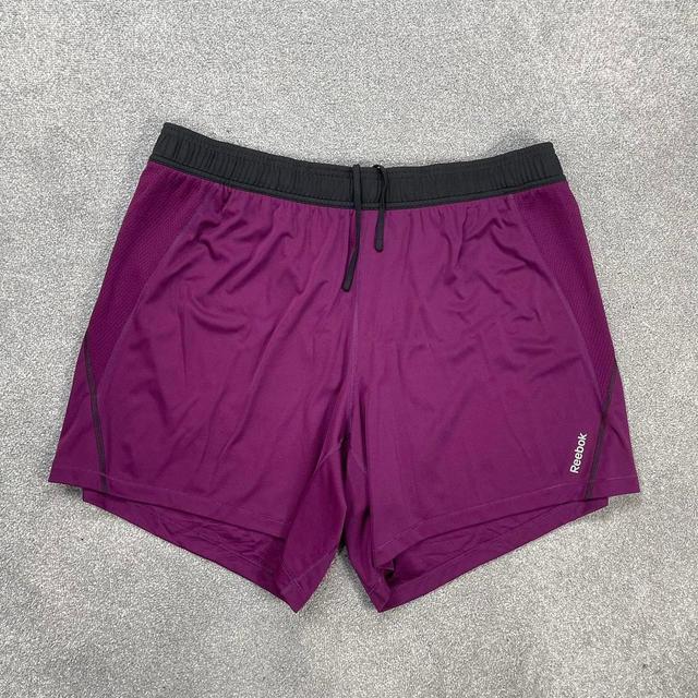 Reebok Men's Shorts - Purple - XL on Productcaster.