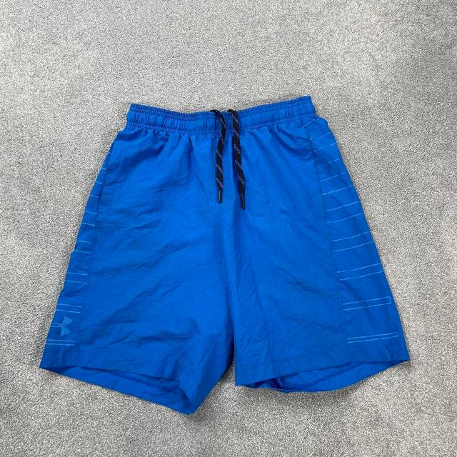 Under Armour Men's Shorts - Blue - S on Productcaster.