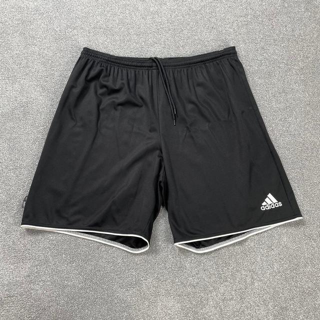 Adidas Men's Shorts - Black/White - XL on Productcaster.