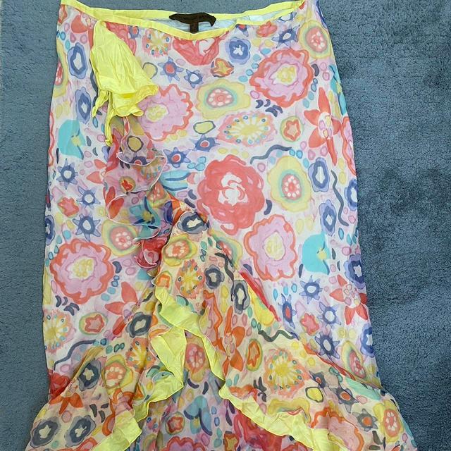 Women's Skirt - Multi/Yellow - UK 14 on Productcaster.