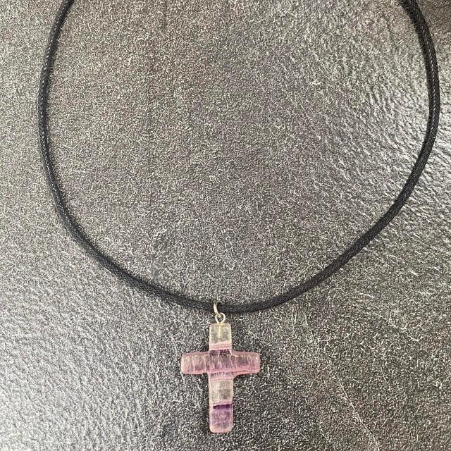 Women's Necklace - Purple/Multi on Productcaster.