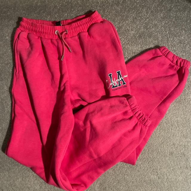 Boohoo Women's Sweatpants - Pink - S on Productcaster.