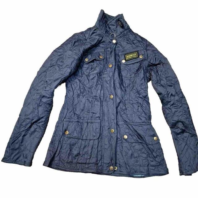 Barbour Women's Coat - Blue - UK 8 on Productcaster.