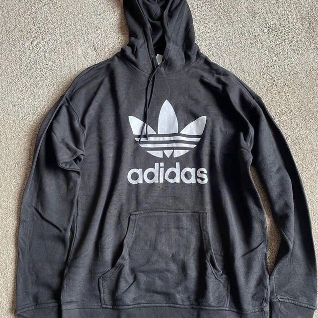 Adidas Women's Sweatshirt - Black - 14 on Productcaster.