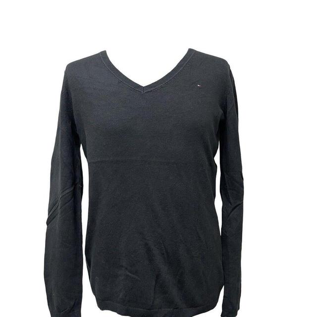 Tommy Hilfiger Women's Jumper - Black - L on Productcaster.