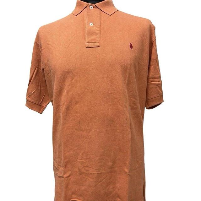 Polo Ralph Lauren Men's Polo shirt - Orange - M on Productcaster.