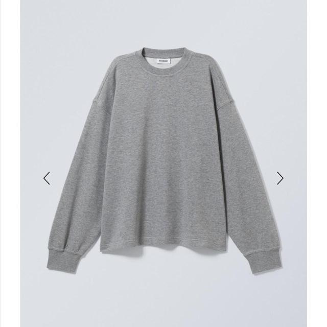 Weekday Men's Sweatshirt - Grey - S on Productcaster.