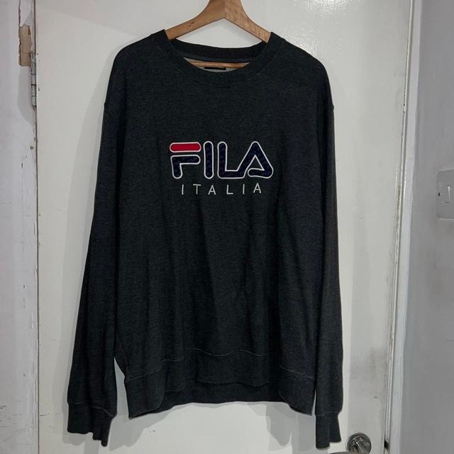 Fila Men's Jumper - Grey - XL on Productcaster.